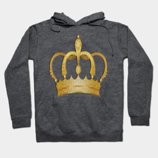 Queen Diva Crown, Fun Graphic Design Crown for Queens & Princess: Cute Birthday or Bachelorette Gifts Hoodie